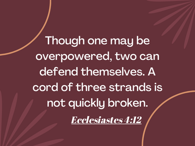 Ecclesiastes 4 12