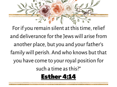 Esther 4 14