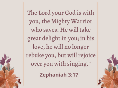 Zephaniah 3 17