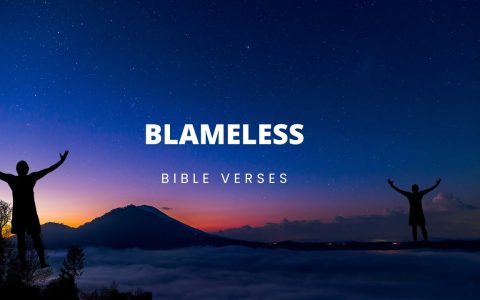 Bible verses about Blameless